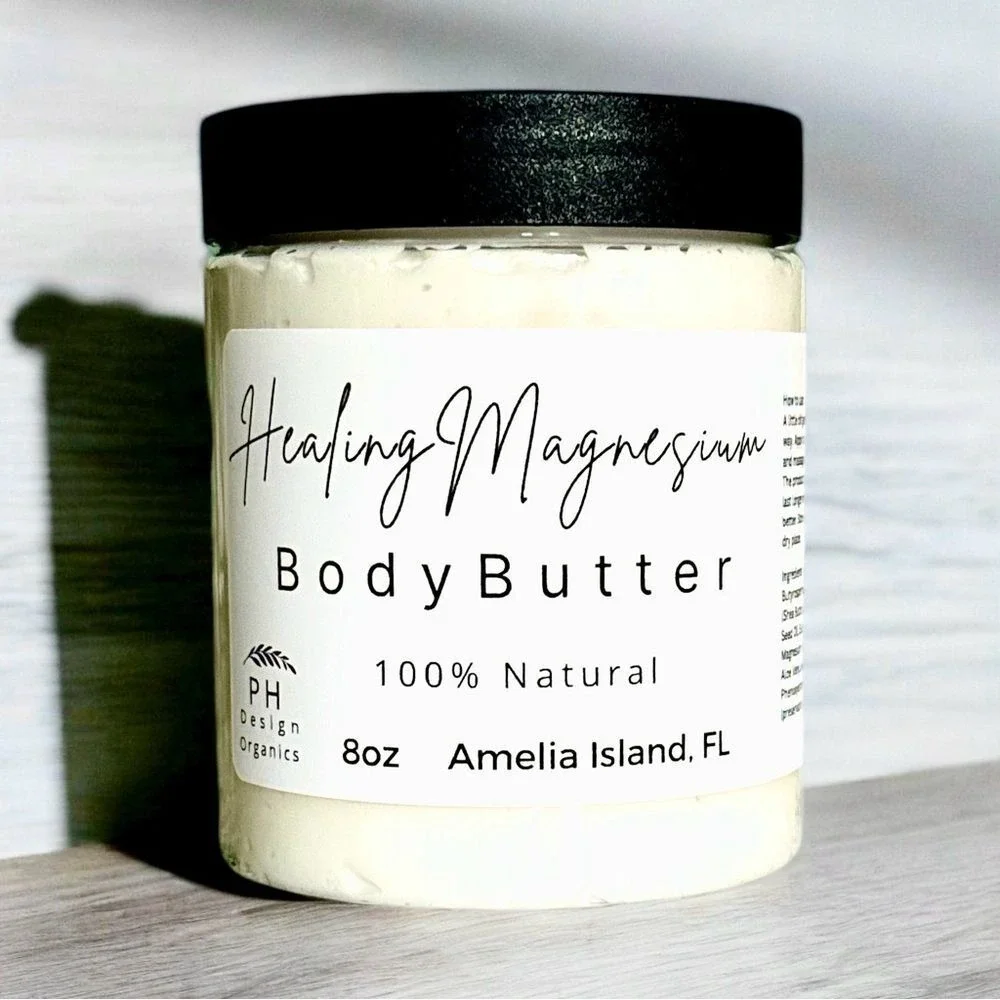Magnesium‎ Body Butter 8oz - Muscle Tension Relief